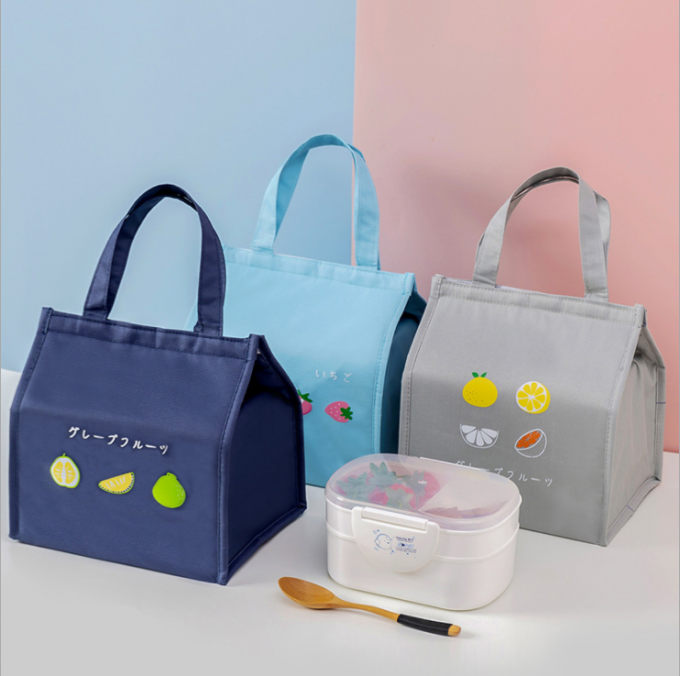 Thùng chống nước Polyester Picnic Cooler Bag Aluminum Foil Isolation Bag Phân phối thực phẩm 4