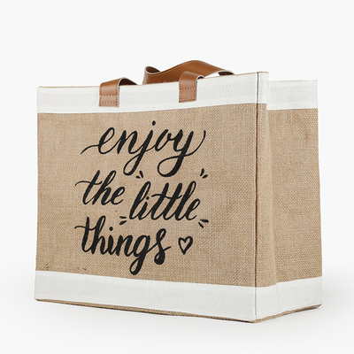 Giá tốt. Các túi Tote Jute lớn được in trực tuyến