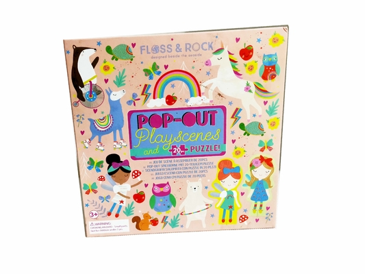 Giá tốt. Giant 20pcs Paper Jigsaw Puzzle Pop Out Rainbow Fairy Floor Puzzle trực tuyến