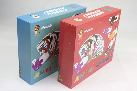 Giá tốt. 2mm Độ dày 27pcs giấy Jigsaw Puzzle Sets Offset Printing trực tuyến
