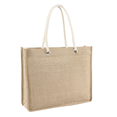 Giá tốt. Chất liệu in cá nhân túi jute bãi biển vai đệm Tote cho quảng cáo trực tuyến