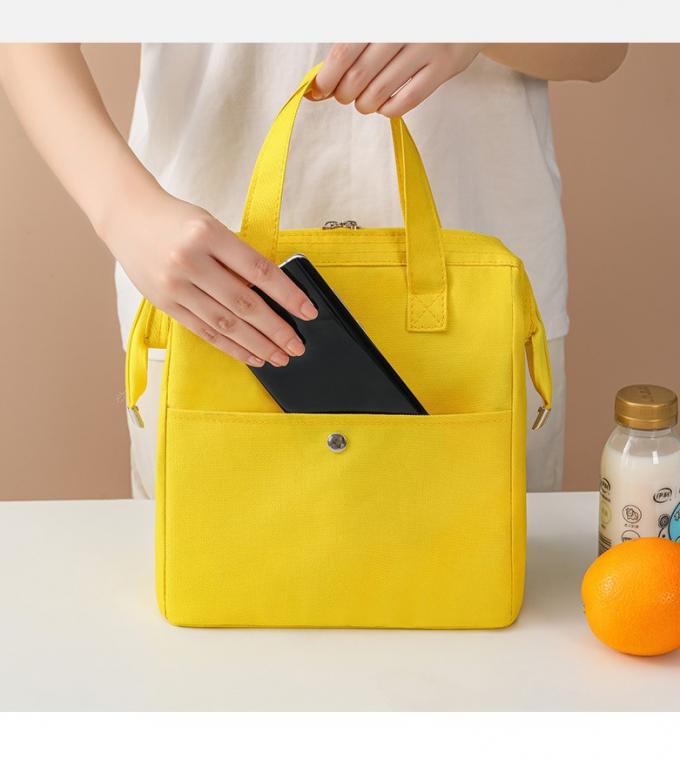 Candy Color Insulation Cooler Bag Thermal Bento Box Thẻ mang theo với in tùy chỉnh 4
