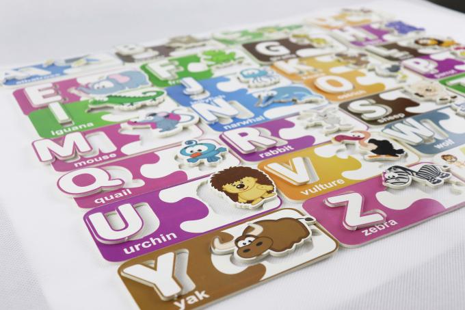 2mm Độ dày 27pcs giấy Jigsaw Puzzle Sets Offset Printing 0